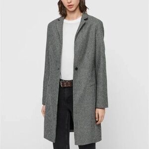 All Saints - Jacket - Size 8 - small leather details